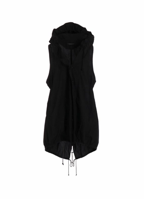 low traffic areas COTTON BROAD GARMENT DYEING GATHRED BLOUSON