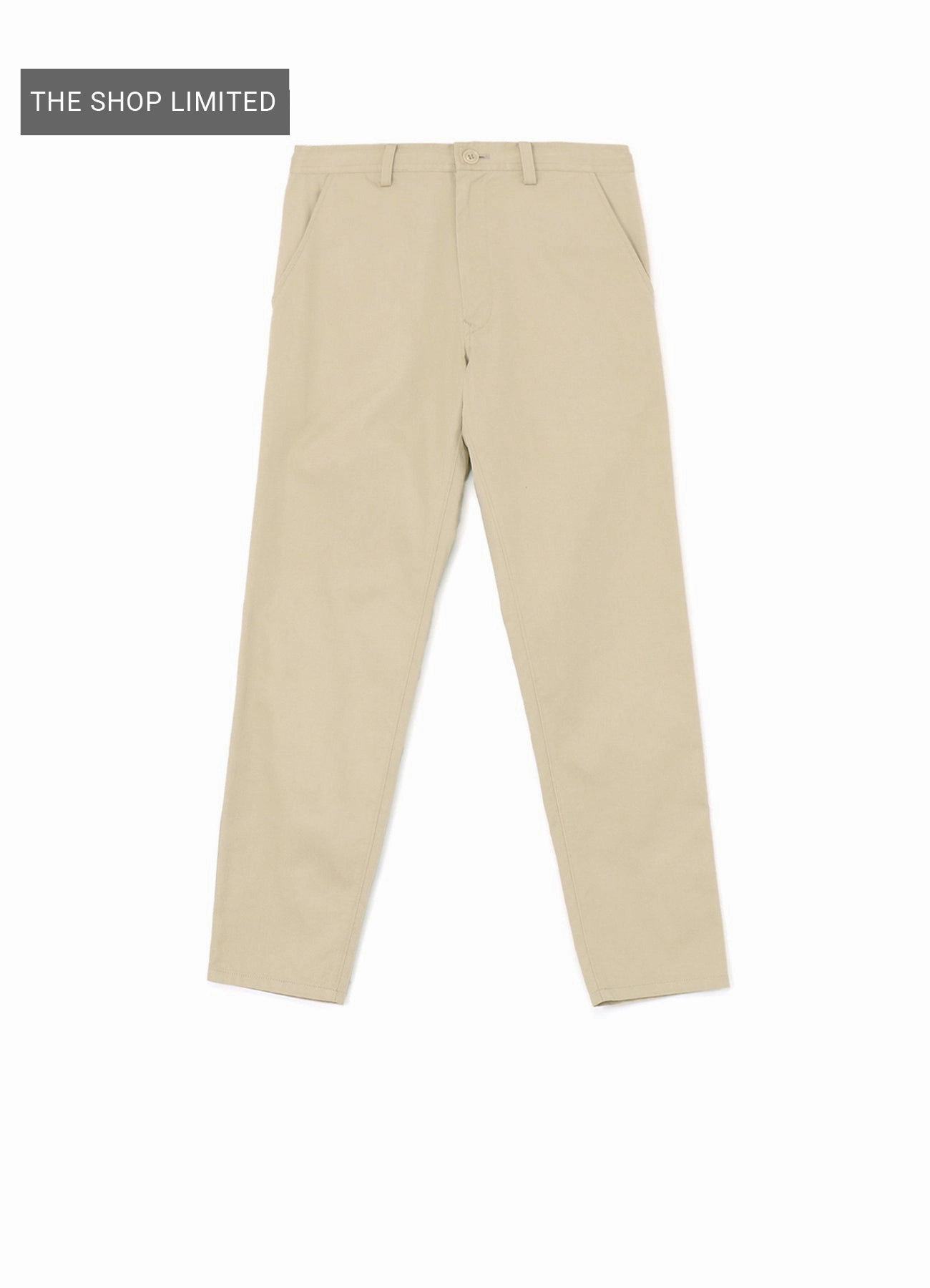 [Y's BORN PRODUCT] COTTON TWILL SLIM FIT DRAWSTRING PANTS Slim Stretch Fit On The Move