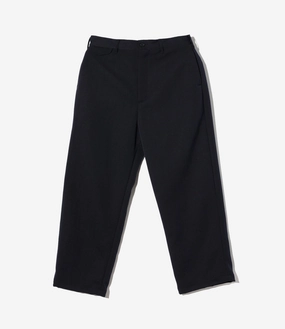 Officer Pant ?C Dark Navy Heavy Wool Elastique Non Restrictive Fit Comfy Wearable