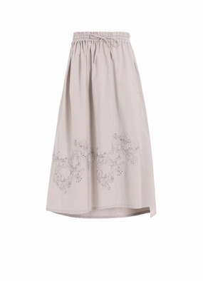 COTTON BROAD BALLER LACE SKIRT Romantic Mood