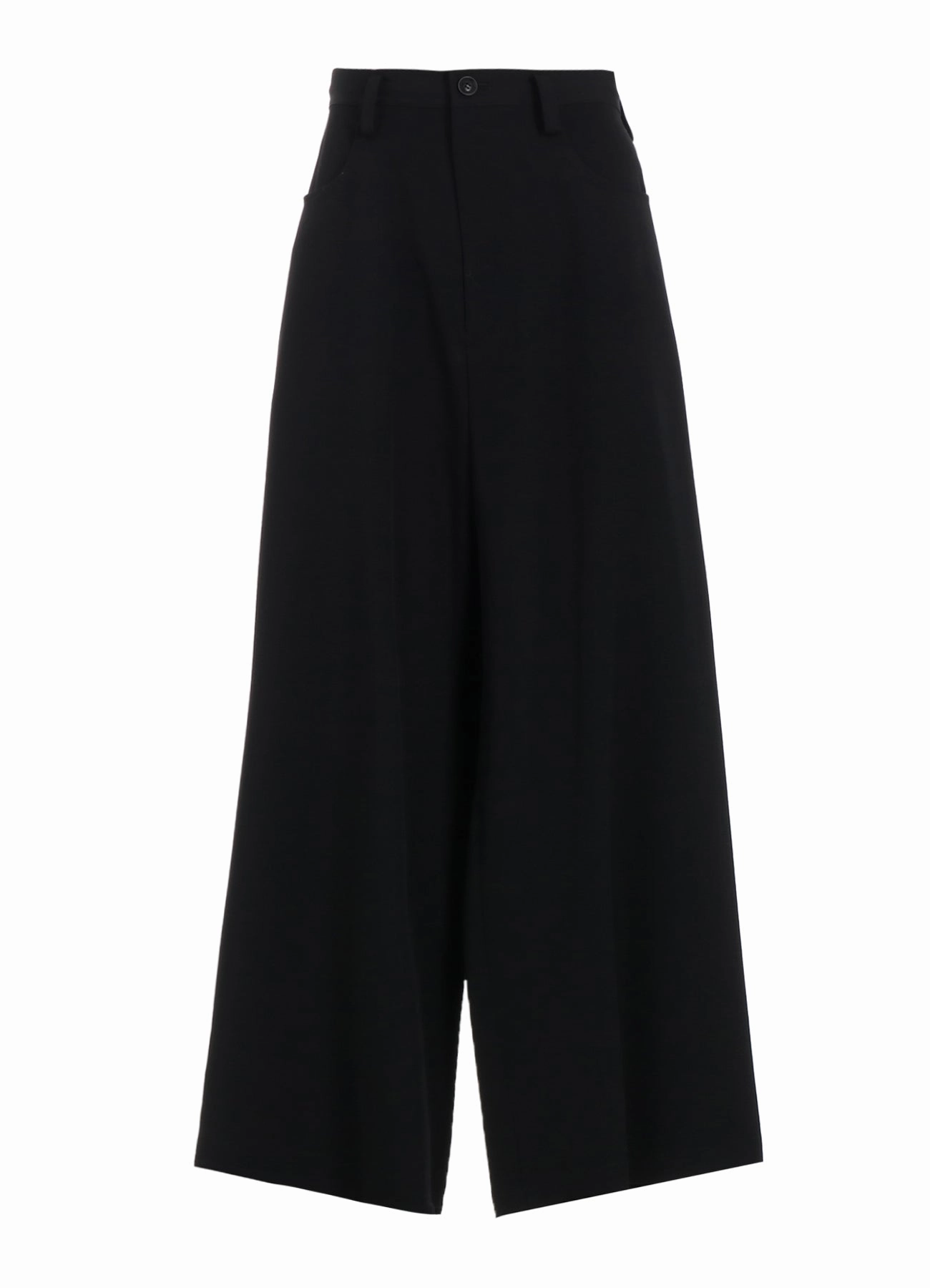 WOOL GABARDINE LONG STRAIGHT PANTS Move Comfort