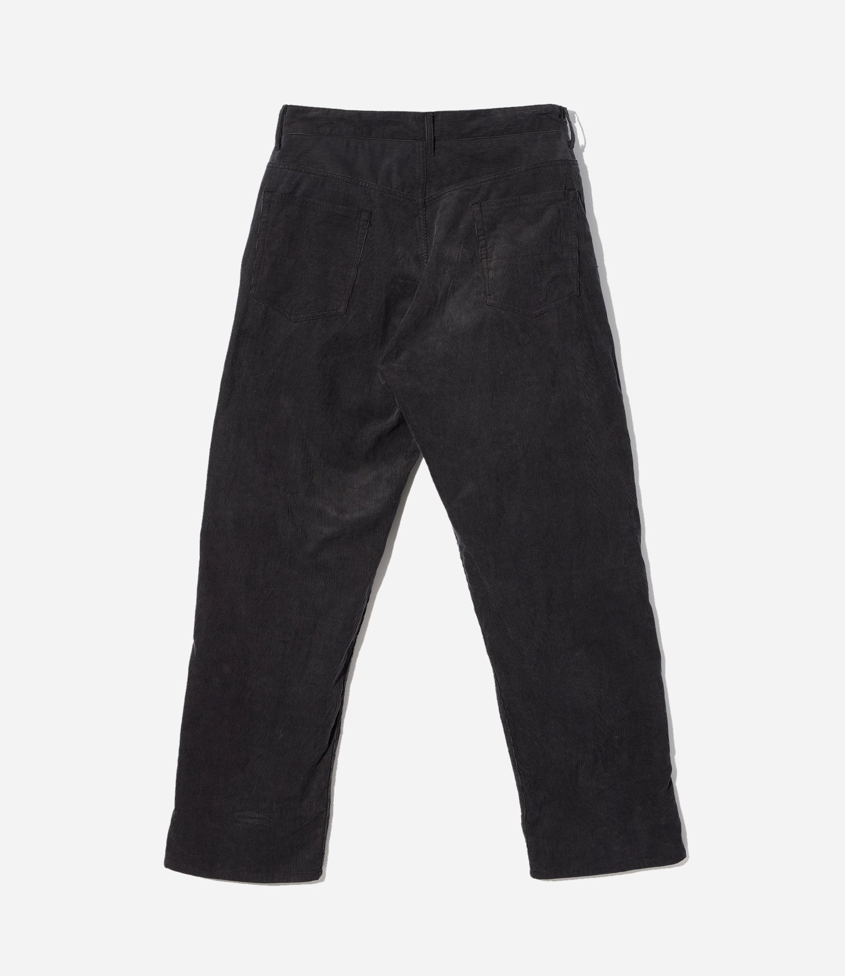 RF Jean ?C Charcoal 14W Corduroy Clean Finish Breathable Layer Fit