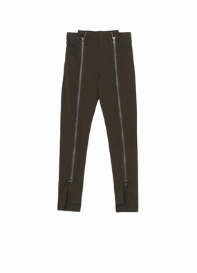 Work Essential Comfy All-Day SLIM FIT PANTS WITH LEG ZIPPERS