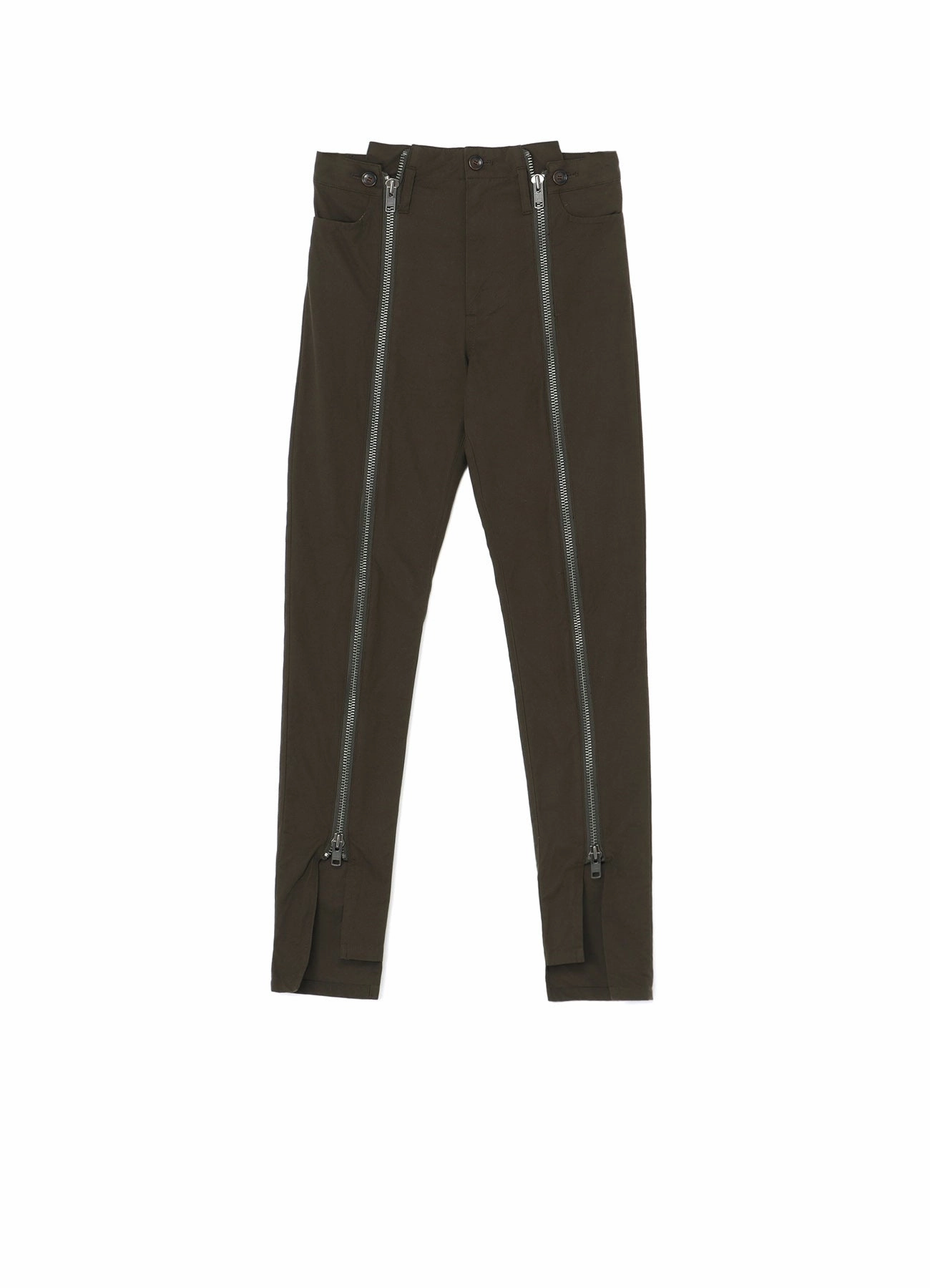 Work Essential Comfy All-Day SLIM FIT PANTS WITH LEG ZIPPERS