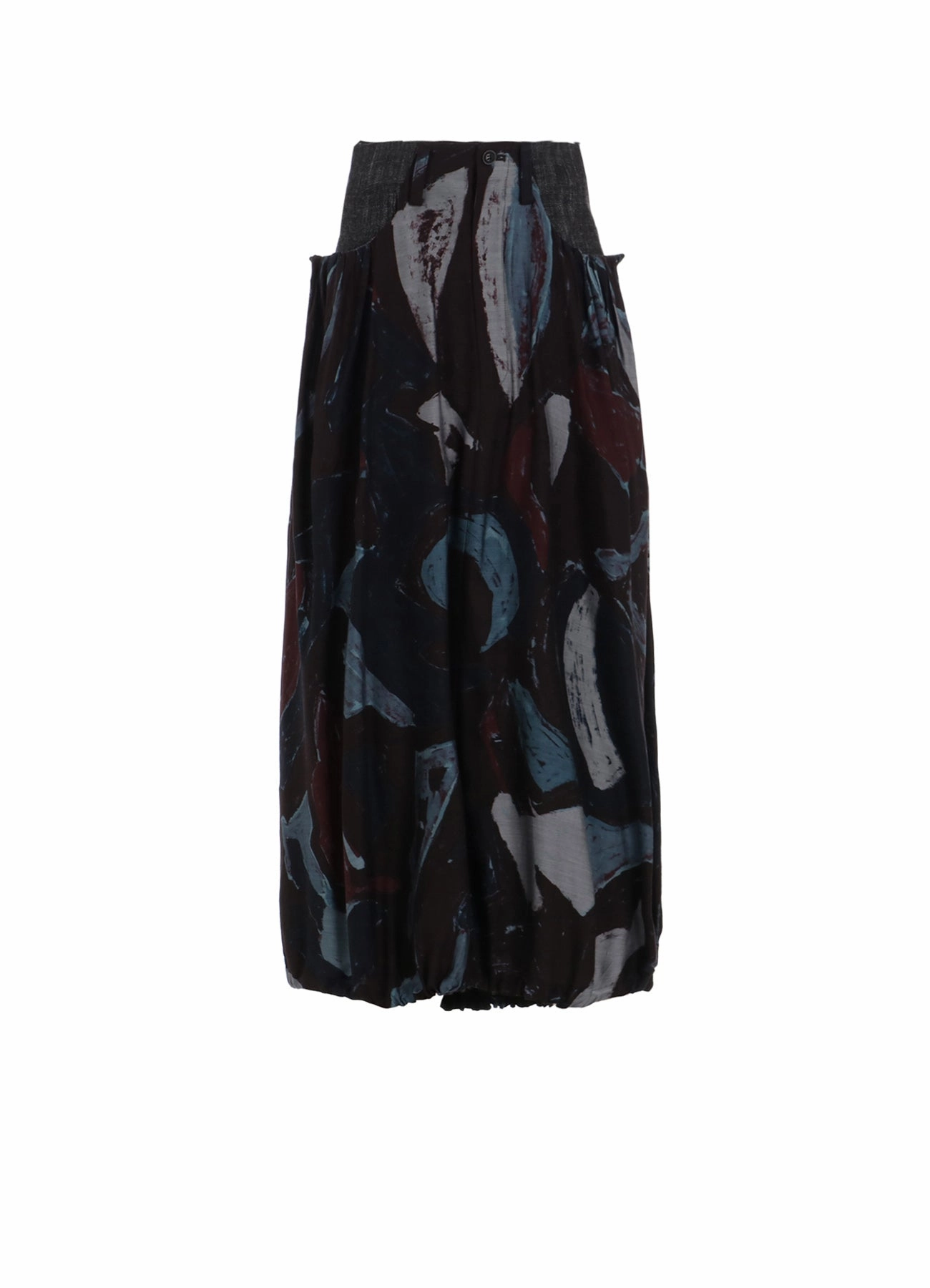 Pure Elegance DENIM/CUPRO COMBINATION SKIRT