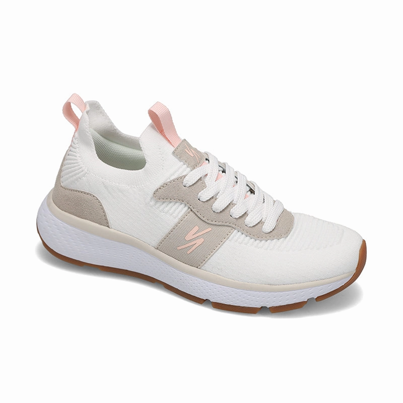 Women's Reign White/Blush/Gum urban running shoes