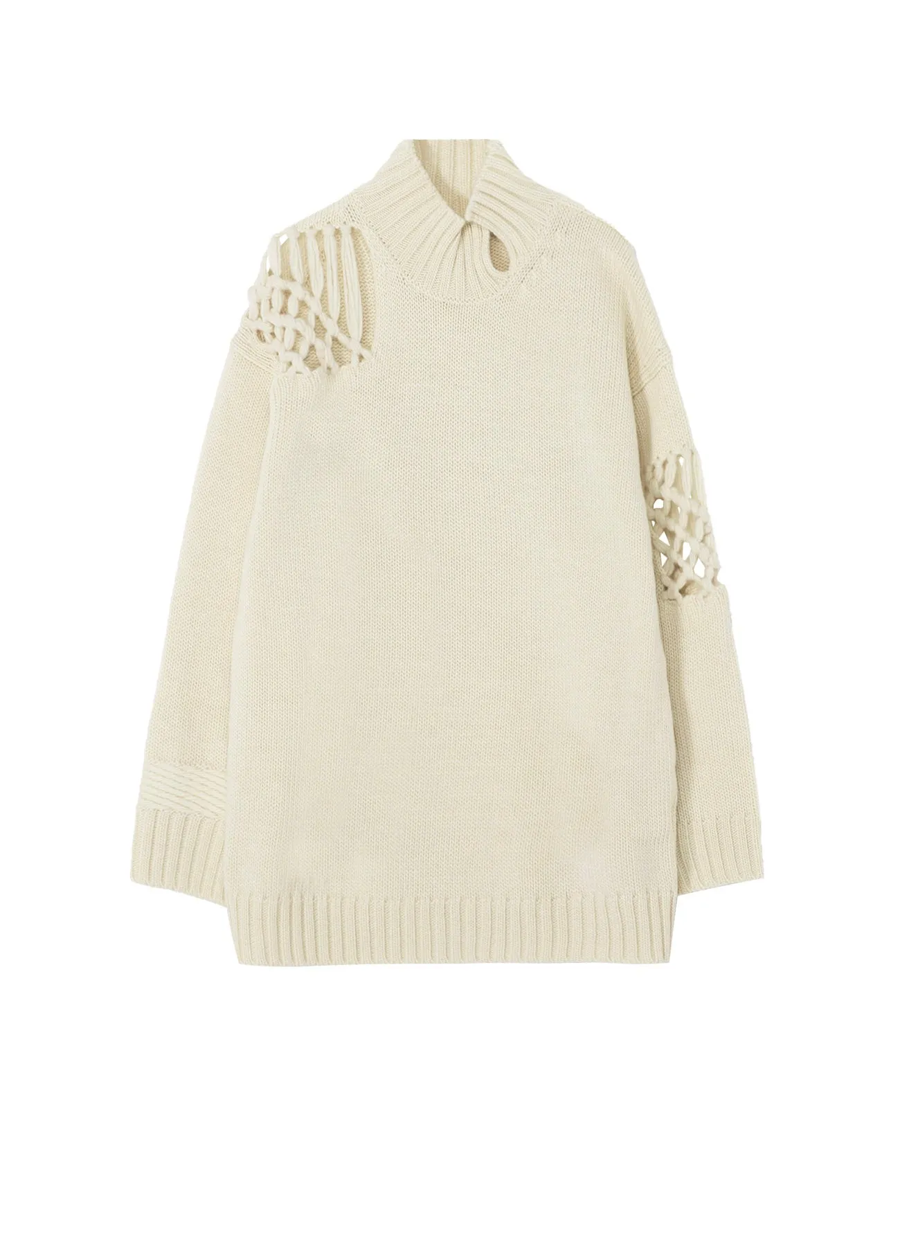 Calm Outfit OdorResistant Treatment STITCHING MACRAME DETAIL HIGH NECK PO