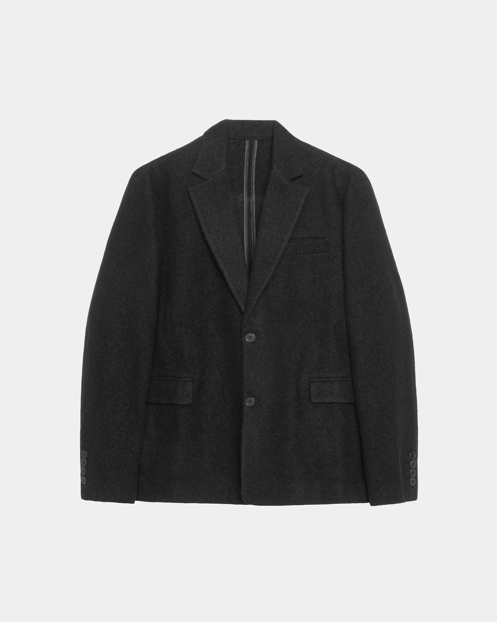 BLAZER TEXTURED WOOL Effortless Layer OdorResistantTreatment
