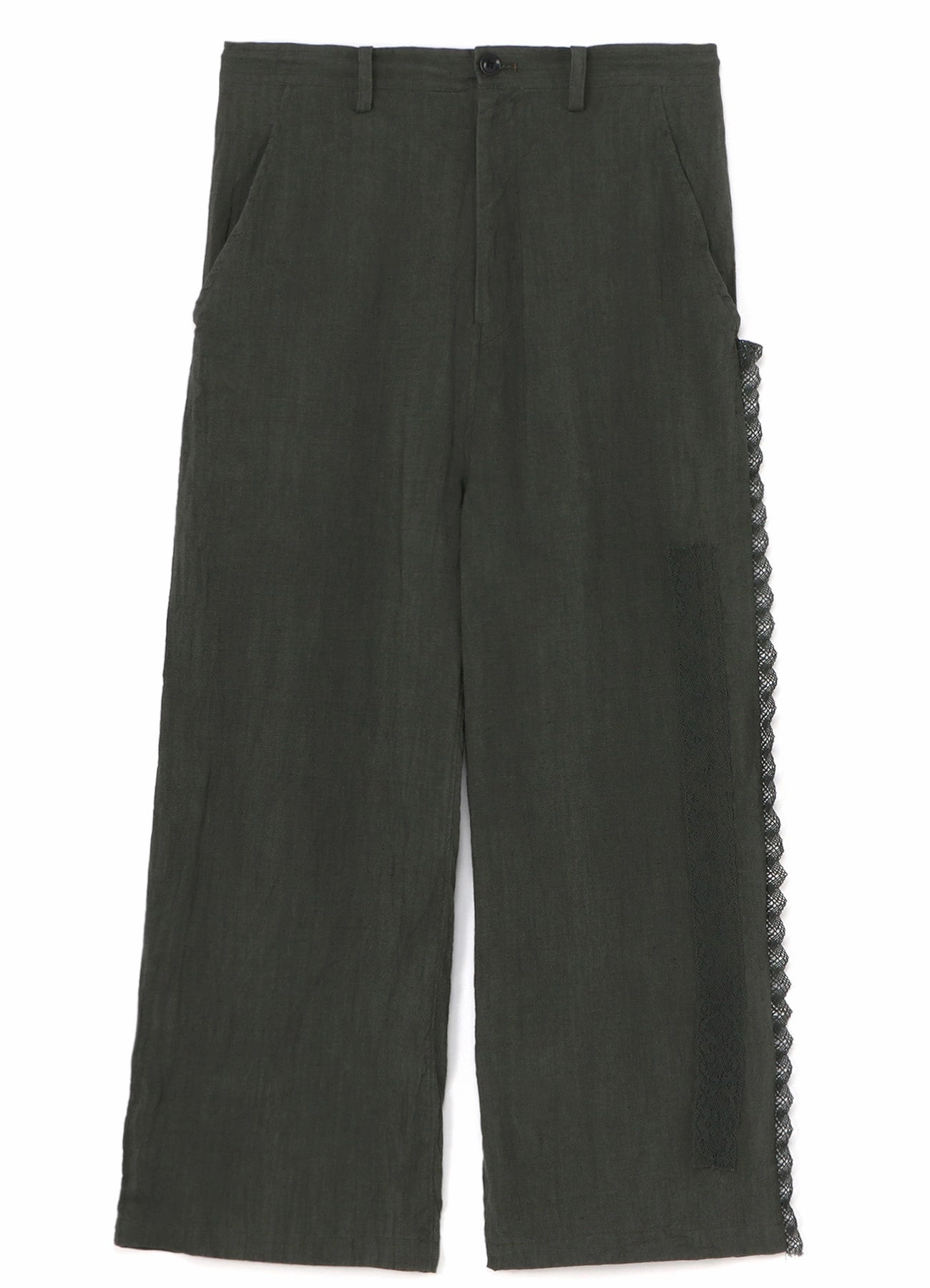 LINEN LONG STRAIGHT PANTS Breathable Wearable Sleek and Soft