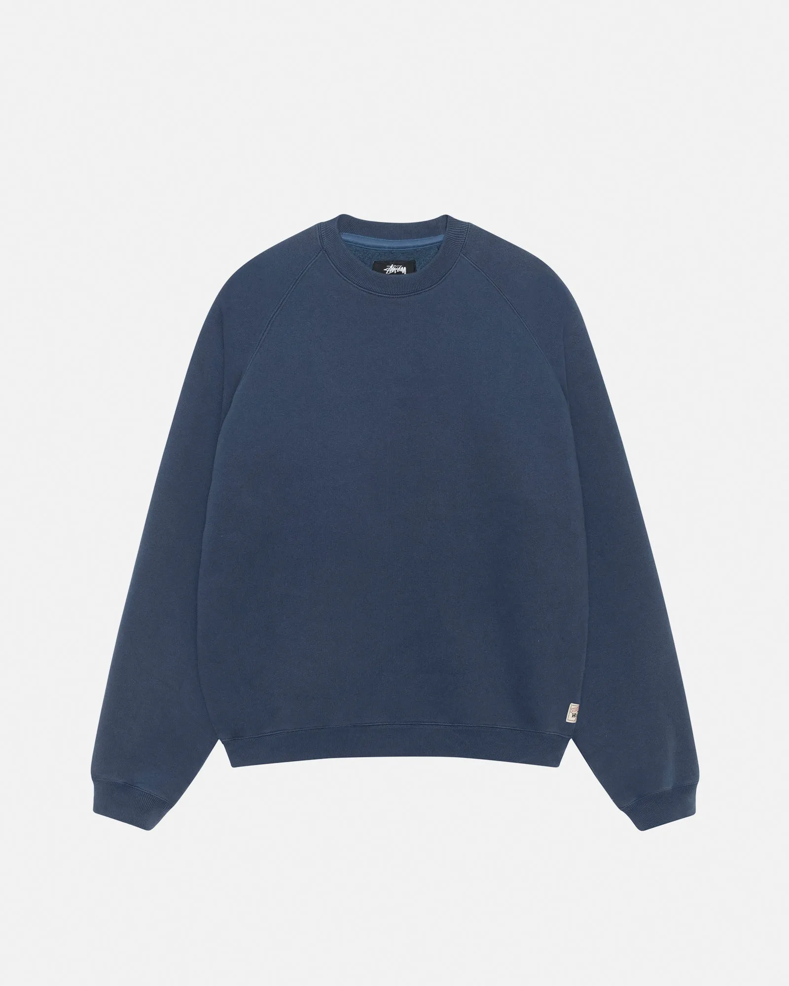 FLEECE RAGLAN CREW Fresh Relaxed product label information