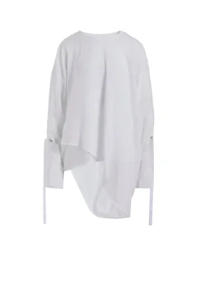 SOFT LAWN BLOUSE WITH D-RINGS Odor Control Fabric