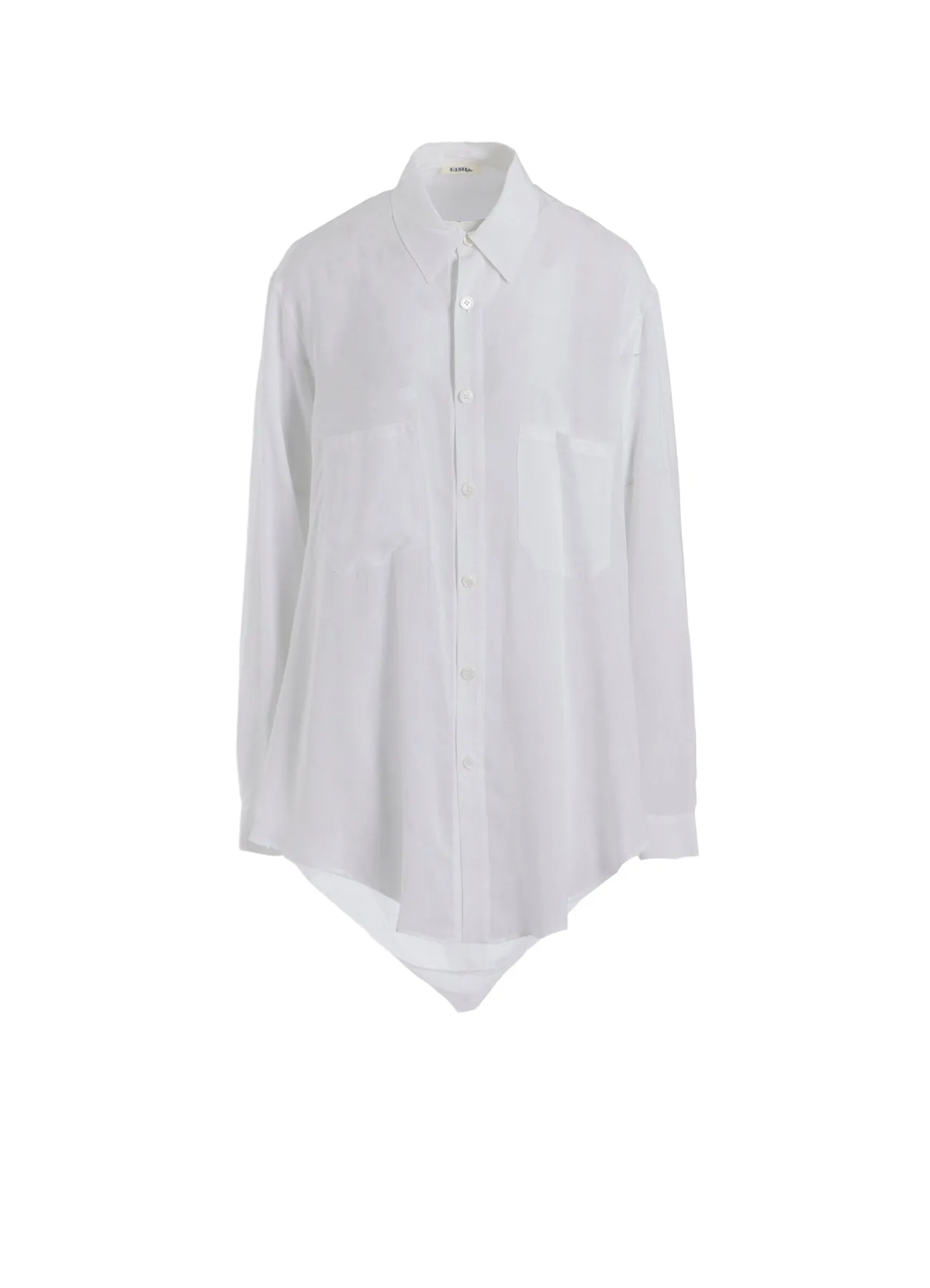 Durable Buttons SOFT LAWN HEM PUFF SHIRT