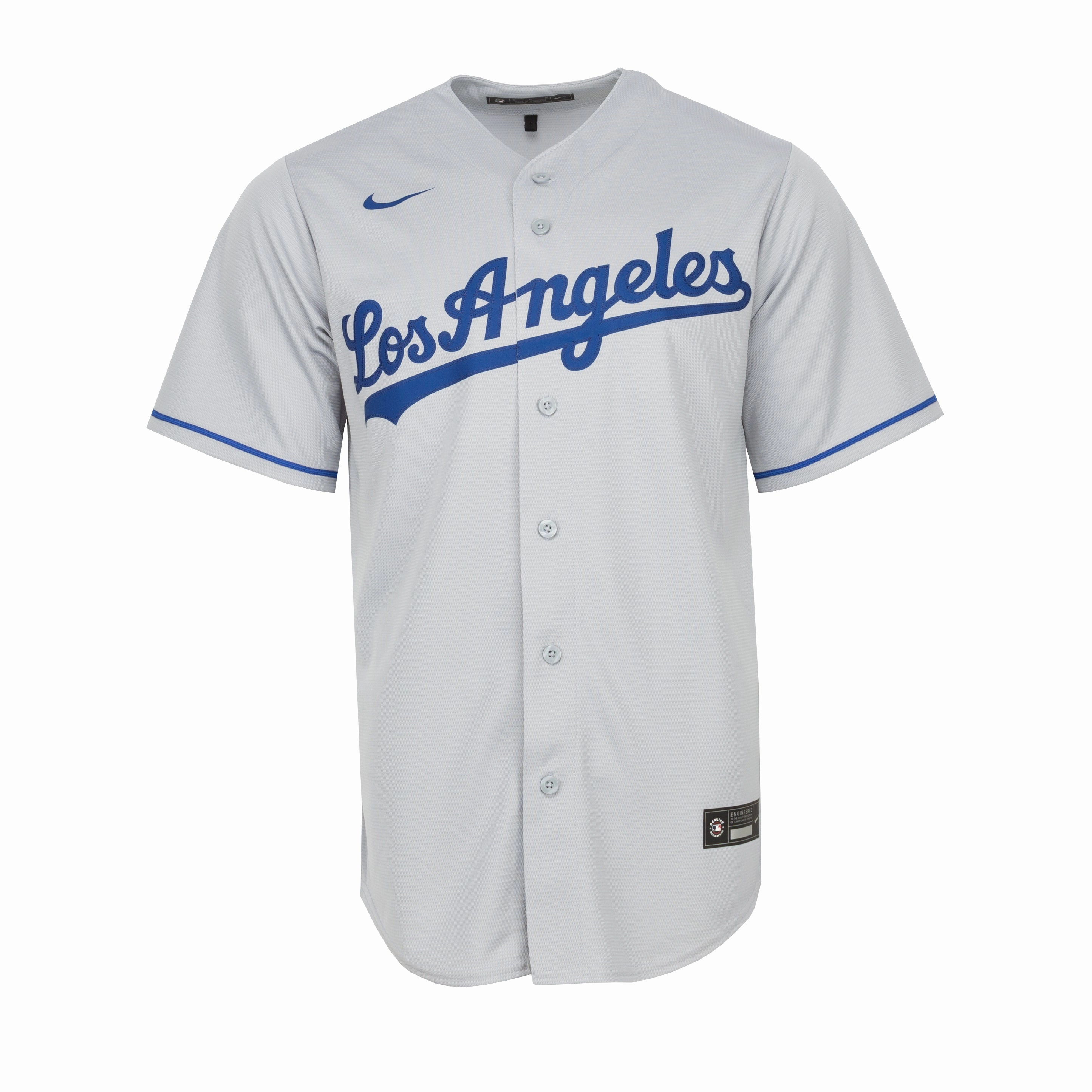 Comfortable Piece Soft Finish Dodgers Nike Replica Away Jersey - Mens