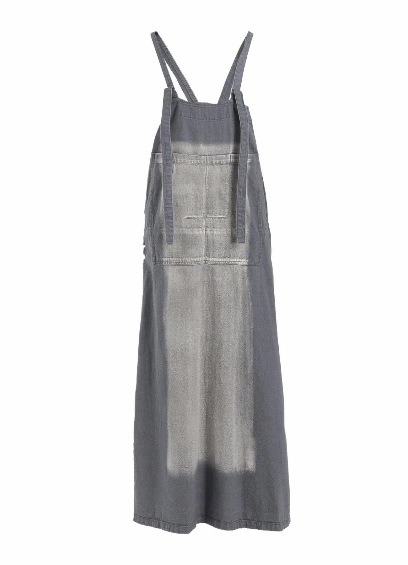 Sleek Tone SPOTTED DENIM SALOPETTE SKIRT