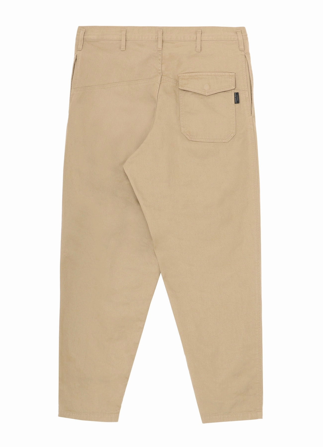 Comfy Waistband BLACK SCANDAL KATSURAGI NO-TUCK WAIST STRING WORK PANTS