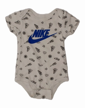 Trendy Shopping NIKE Baby Boys Graphic Bodysuit 6-9 Months White Cotton