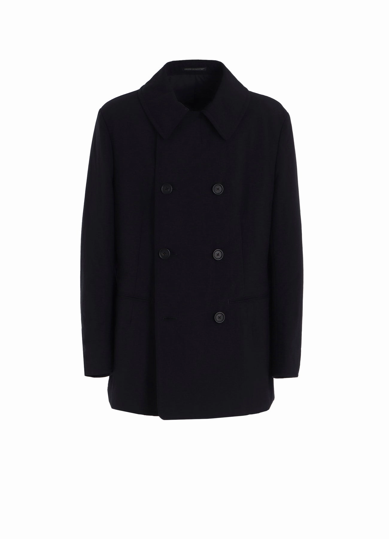 Quick drying material NYLON TASLAN PEACOAT WITH THINSULATE