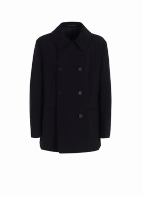 Quick drying material NYLON TASLAN PEACOAT WITH THINSULATE