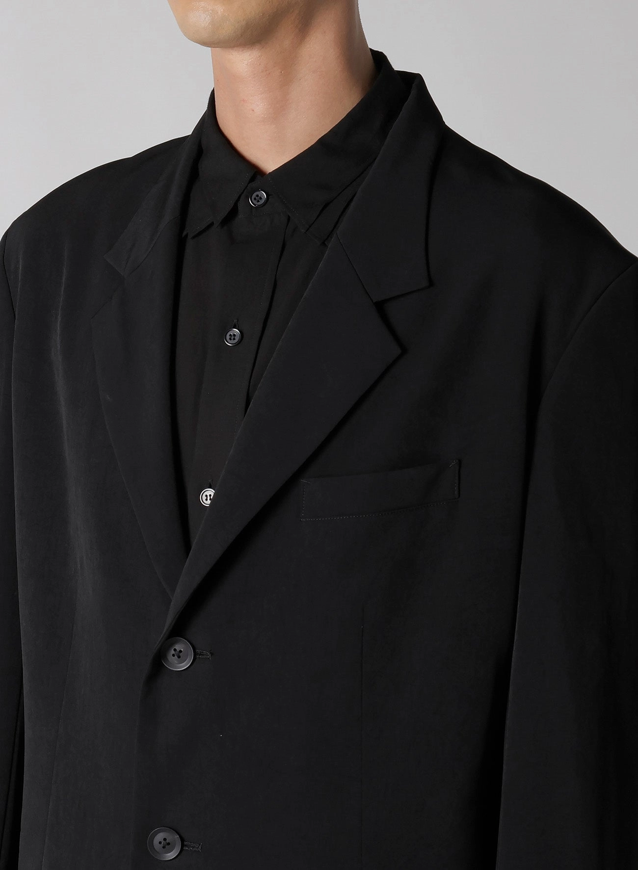 TA TUXEDO BACK CENTER FASTENER JACKET Classic Jacket Fit suitable for funerals
