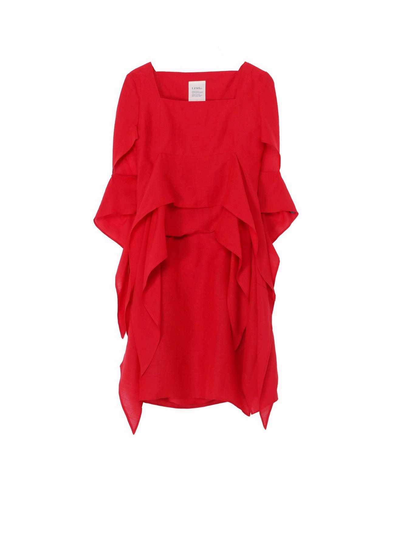 CLEAR LAWN SPIRAL SLEEVE DRESS Subtle Stitch