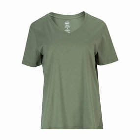 Comfortable and Chic Vneck Tee - Womens