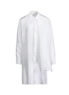 Versatile Design Youthful Appeal CELLULOSE POPLIN FRONT KNOT DETAIL BLOUSE