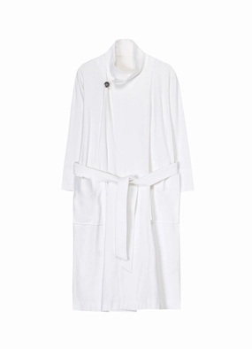 Organic-Fabric MINI PILE ROBE GOWN (M)