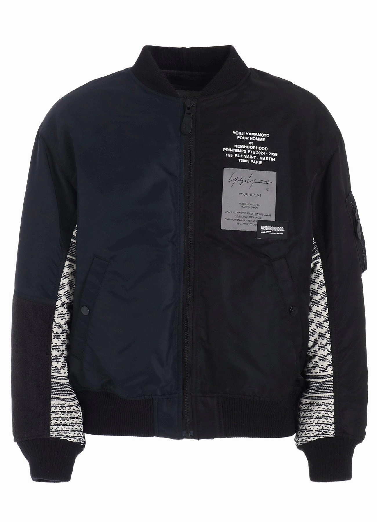 Yohji Yamamoto x NEIGHBORHOOD MA-1 JACKET Designer MoistureWicking