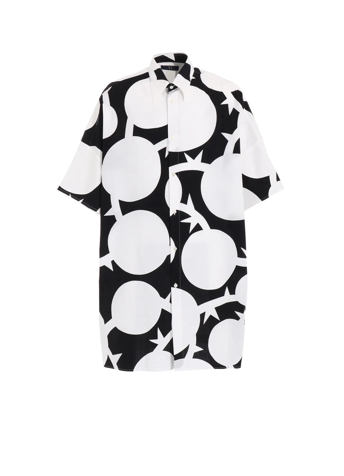 Odor control Eco-Friendly Fabric SPIKY POKA DOTS BIG SHIRT