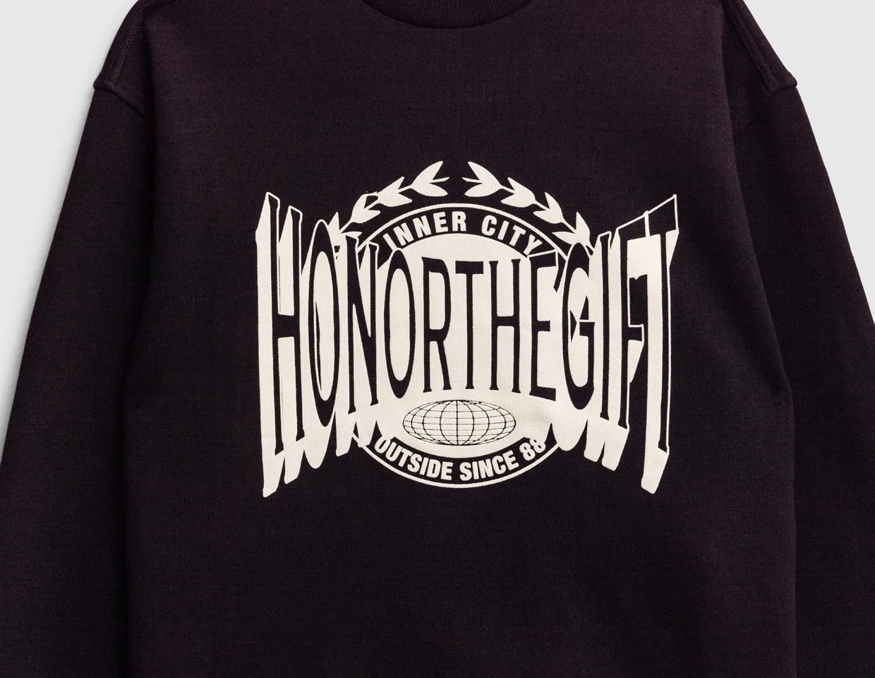 Honor The Gift Honor Club Crewneck / Black Cycling wear