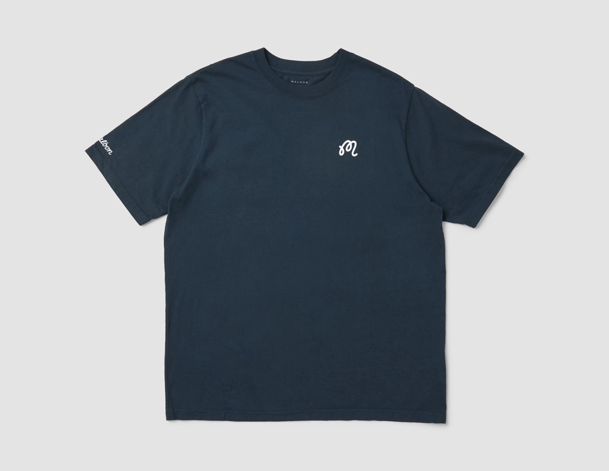 Minimalistic Wear Temperature Regulating Fabric Malbon Bermuda T-shirt / Navy