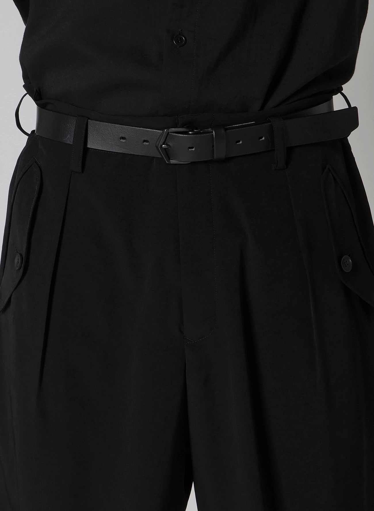 TA TUXEDO BACK BELT PANTS Comfy Flex Relaxed Style