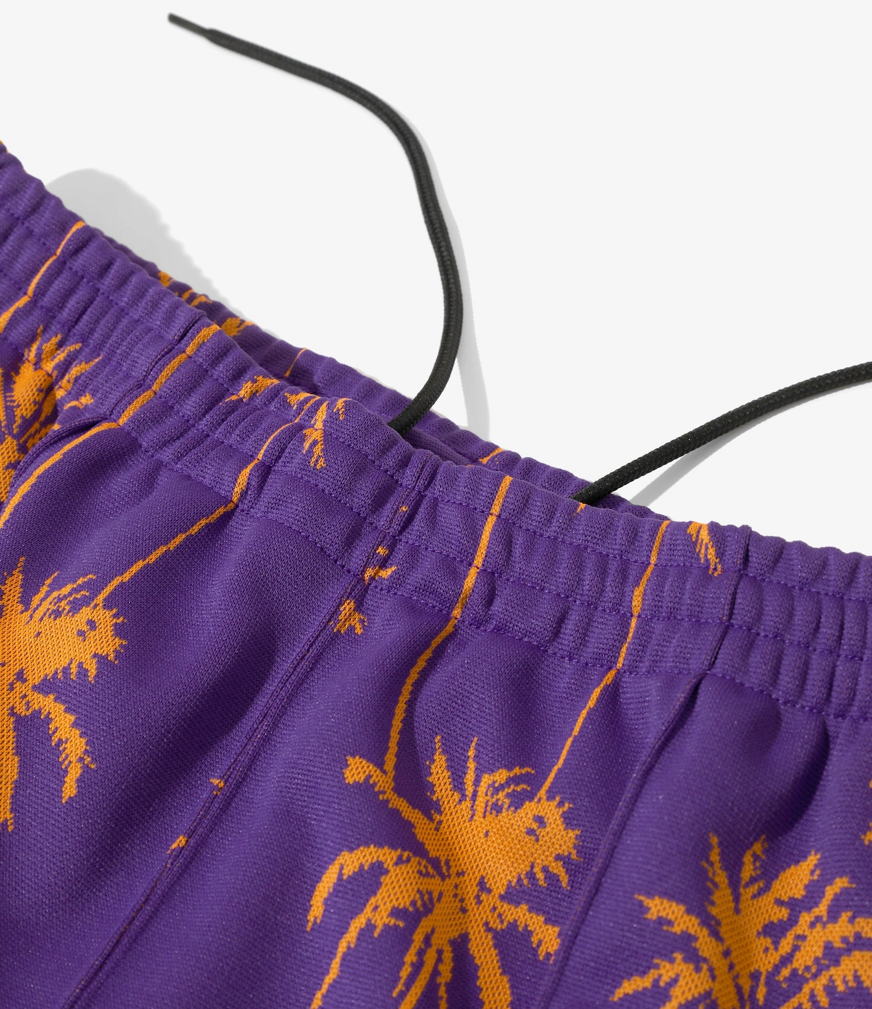 Track Pant ?C?Purple/Orange Palm Tree Jacquard Flexible Durability