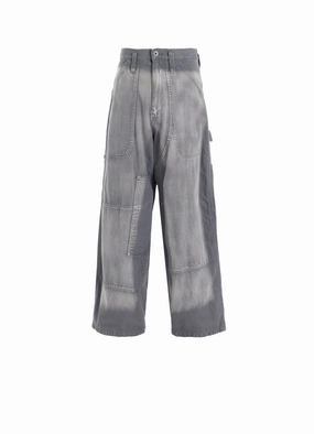 SPOTTED DENIM WORK PANTS Cotton comfort Stylish Look