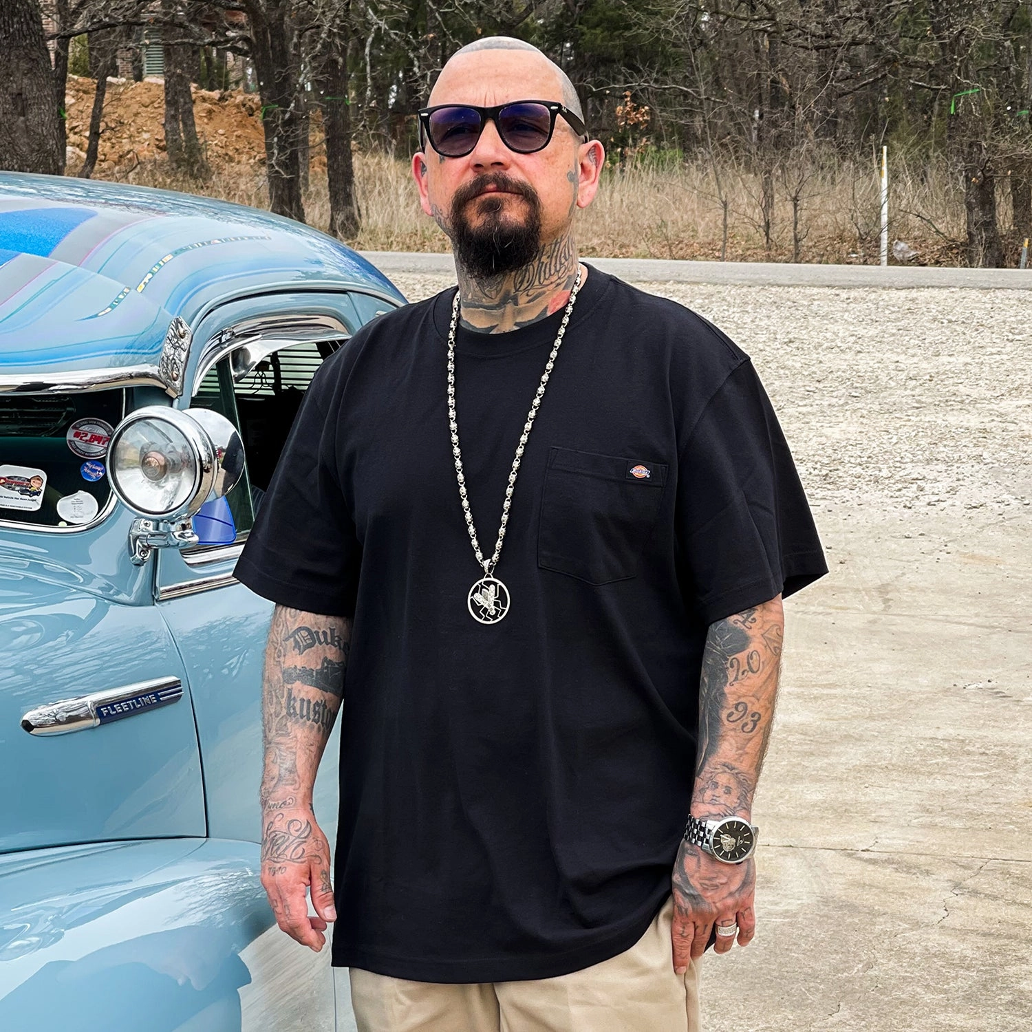 Minimalist fashion SS Heavyweight Pocket Tee - Mens