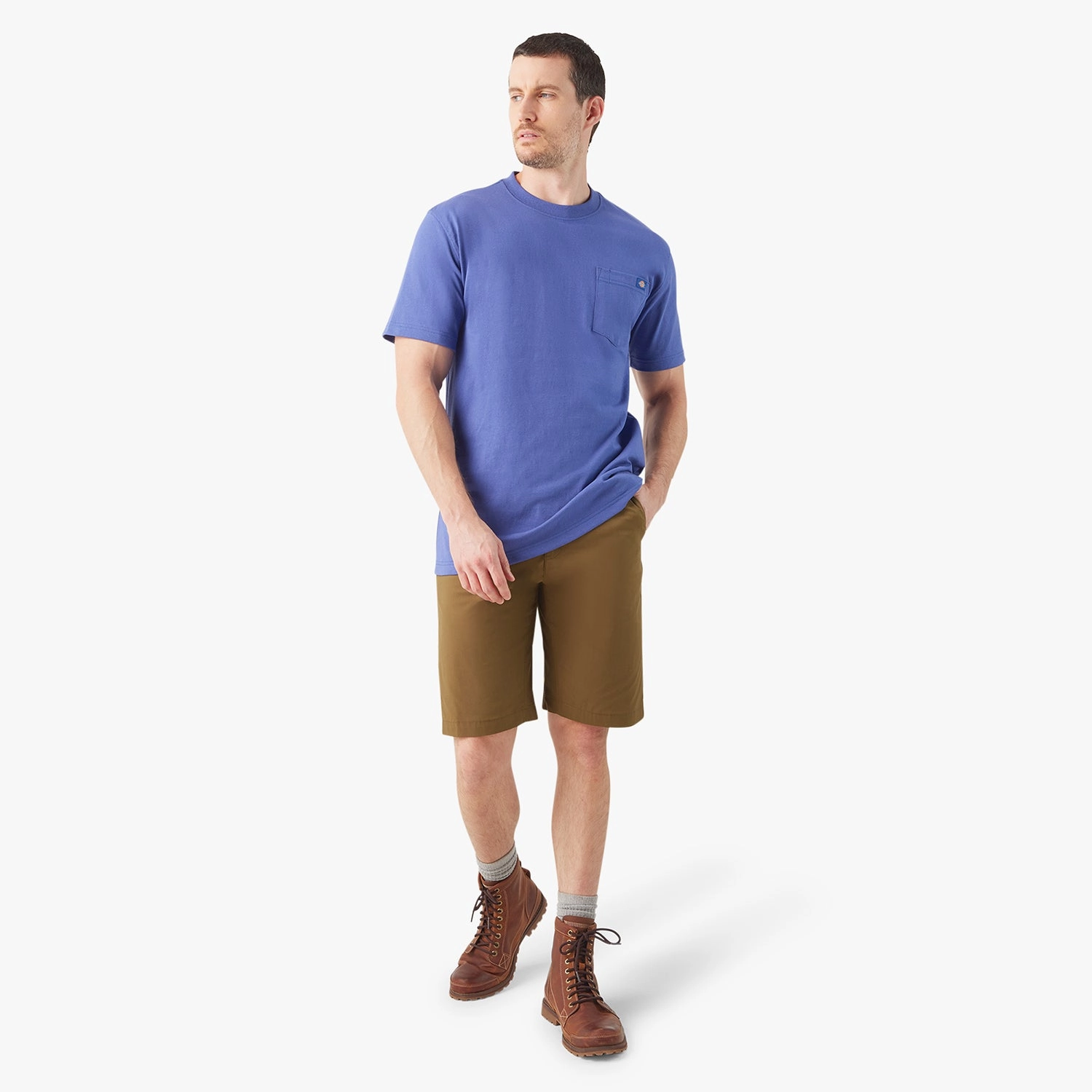 SS Heavyweight Pocket Tee - Mens Seasonal top Natural Fiber Blend