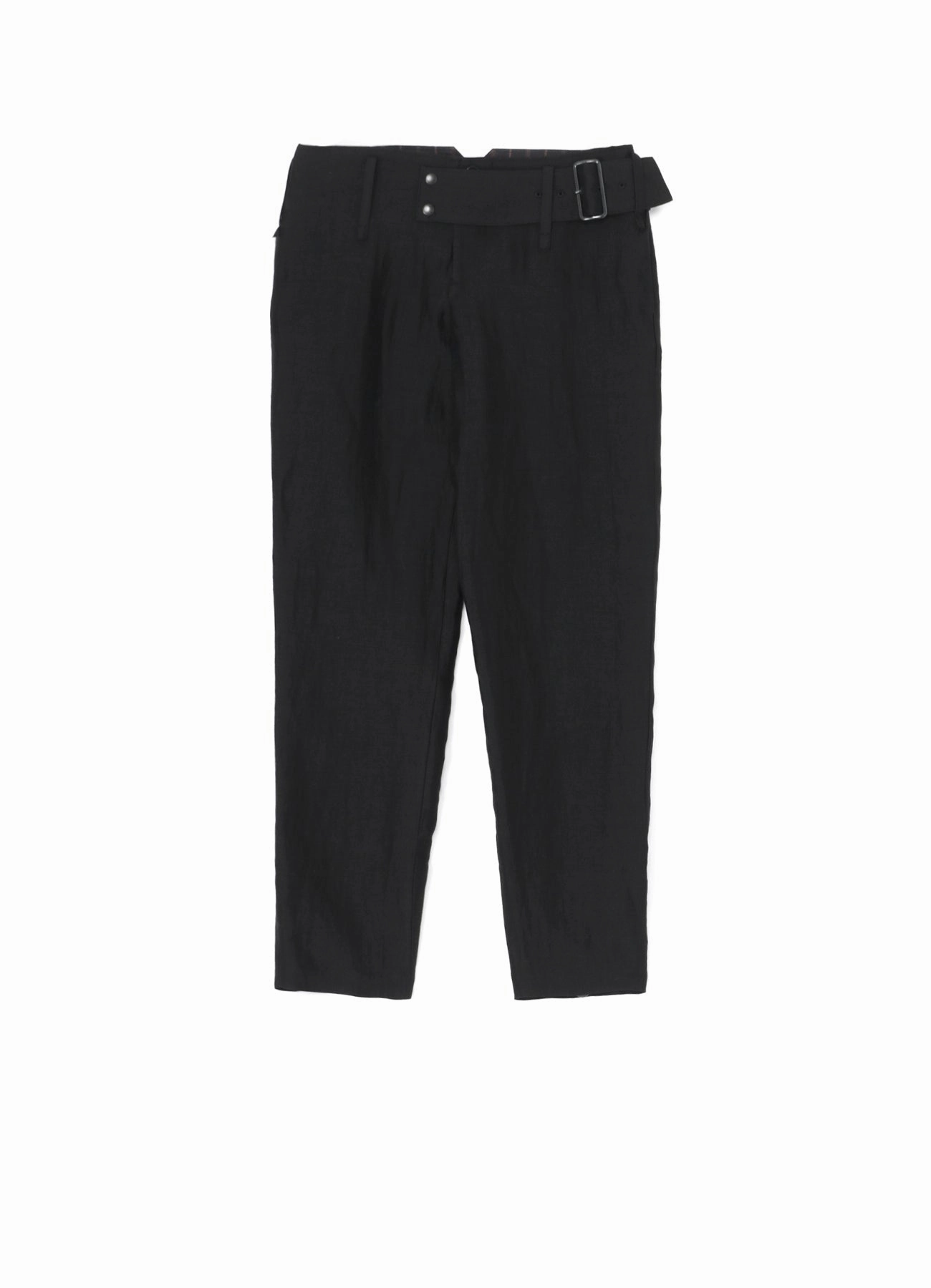 HIGH TWISTED GABARDINE LOW-RISE BELTED PANTS Outdoor Adventure