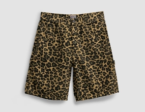 Stan Ray Big Job Short / Leopard Camo Minimalist Style