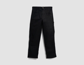 Lined interior Mesh Lined Stan Ray OG Painter Pant / Black
