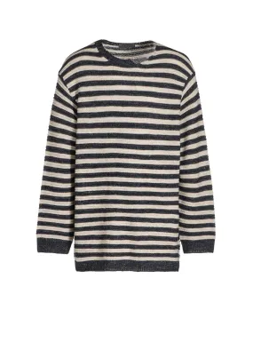 5G3P BORDER ASYMME ROUND NECK Simple Casual Style Layer Ready