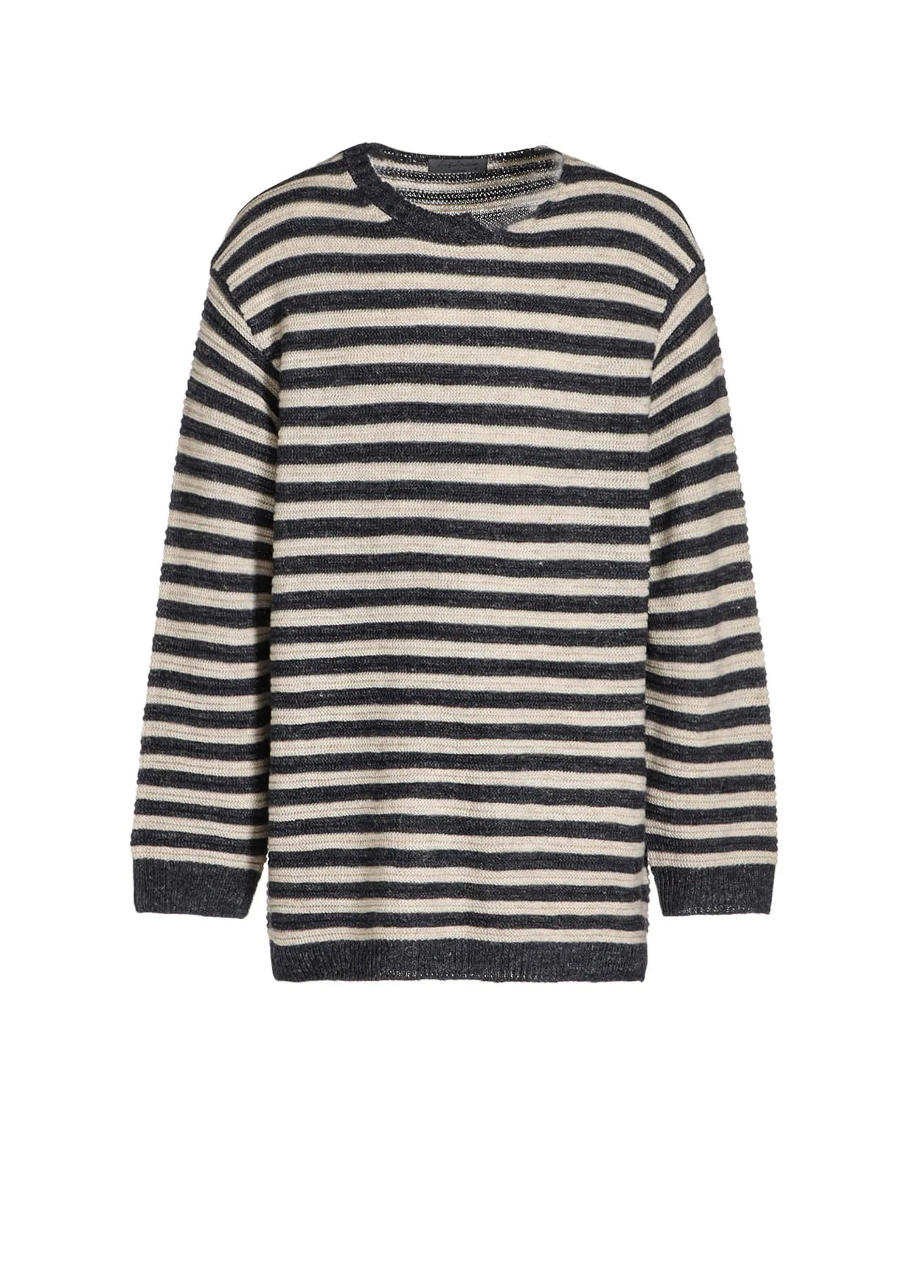 5G3P BORDER ASYMME ROUND NECK Simple Casual Style Layer Ready