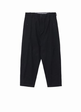 FLANNEL SIDE DART PANTS Dressy look Seamless Waistband