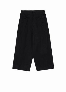 Flared bottom Weekend Wear GABARDINE R-PEDAL P PANTS