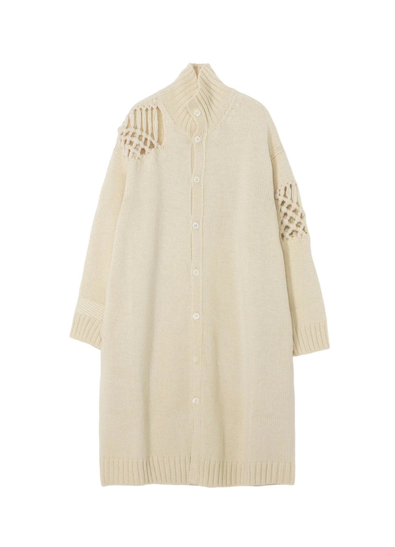 STITCHING MACRAME TURTLE CARDIGAN Urban Wear