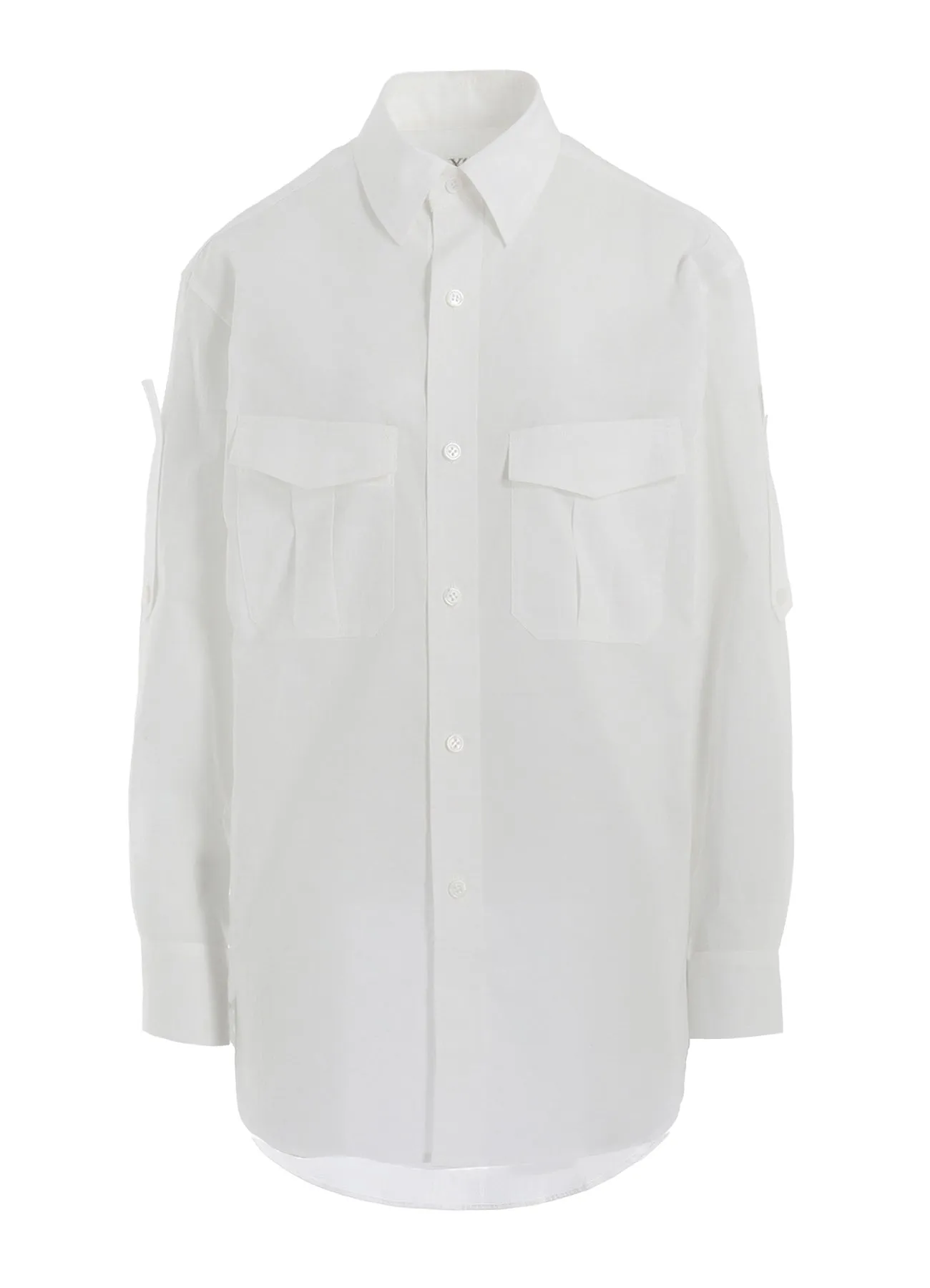 COTTON LAWN DOUBLE POCKET BLOUSE Geometric Design Classic Design