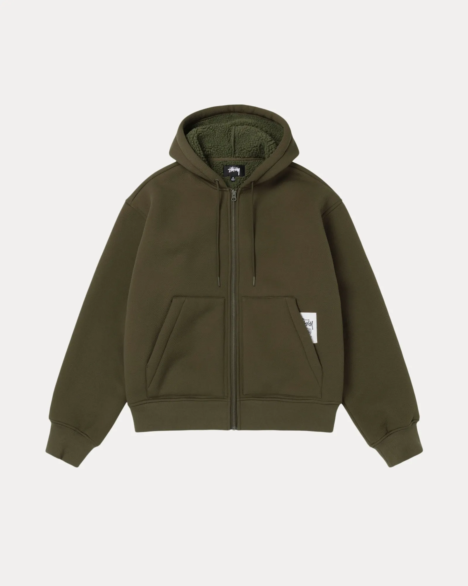BONDED SHERPA LINED HOOD Sporty Style