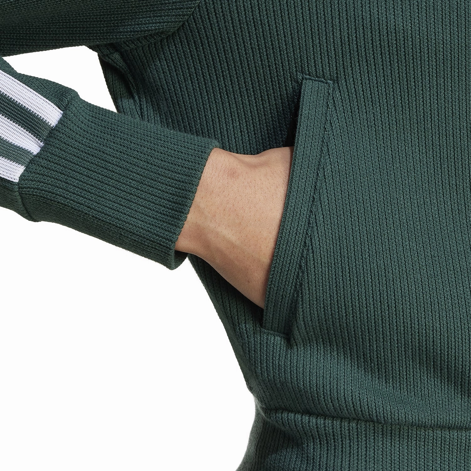 Everyday Style Practical Wear Firebird Knitted Pinstipe Track Jacket - Womens