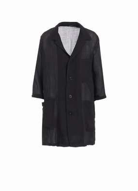 RAMIE LAWN 3/4 SLEEVE JACKET AntiPilling Surface Finish Crush