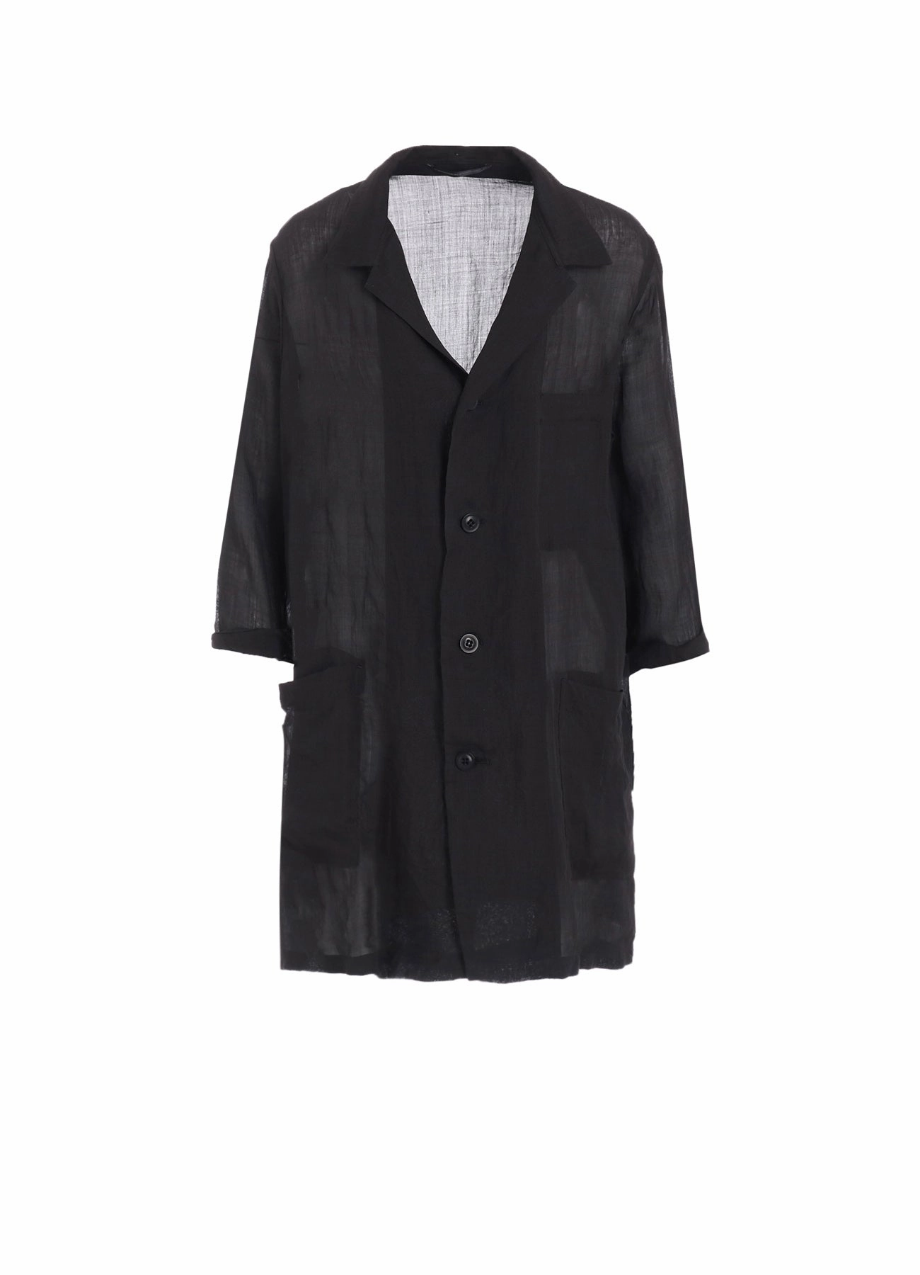 RAMIE LAWN 3/4 SLEEVE JACKET AntiPilling Surface Finish Crush