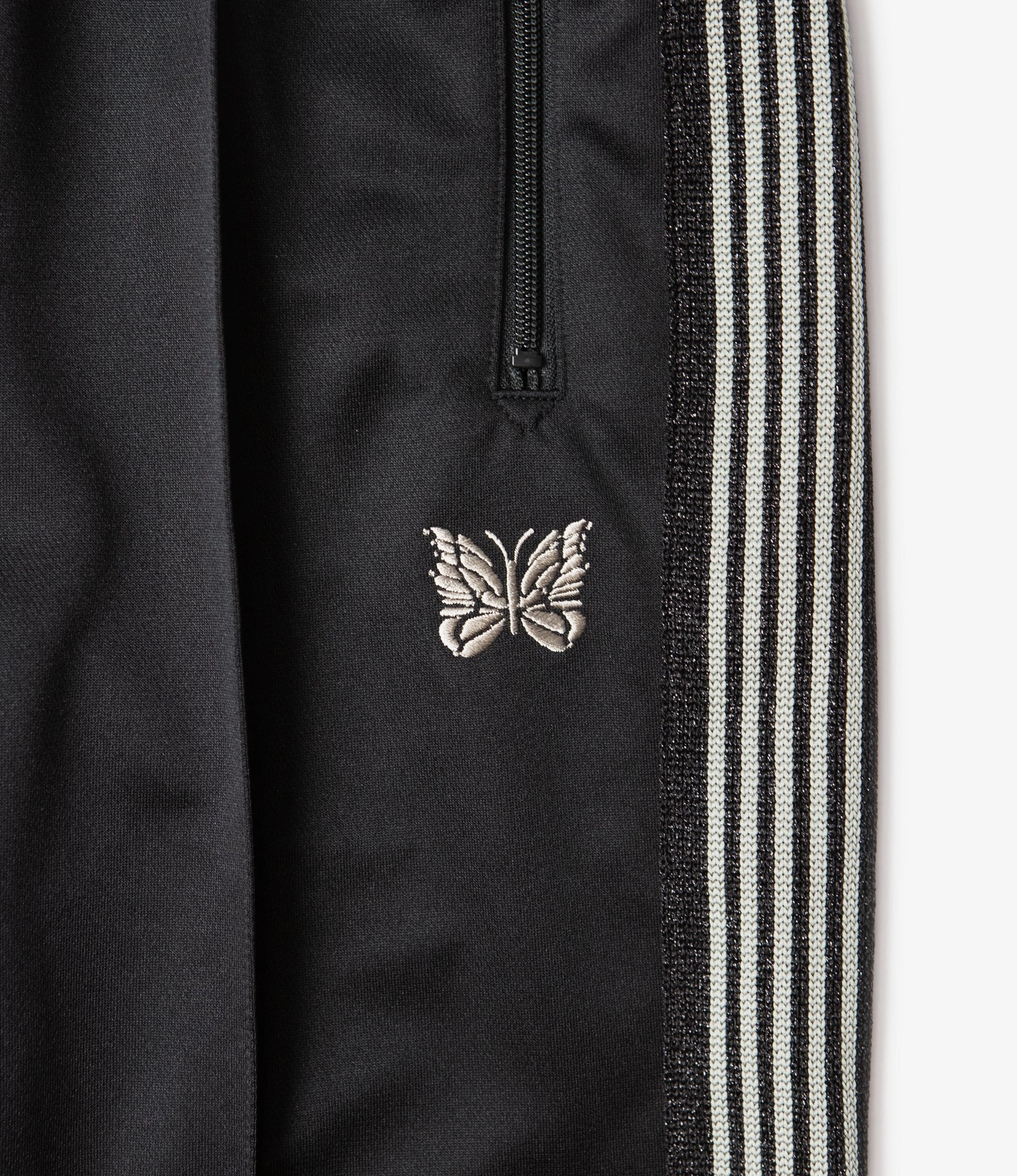 Track Pant ?C?Black Smooth Polyester NonIrritatingSeams